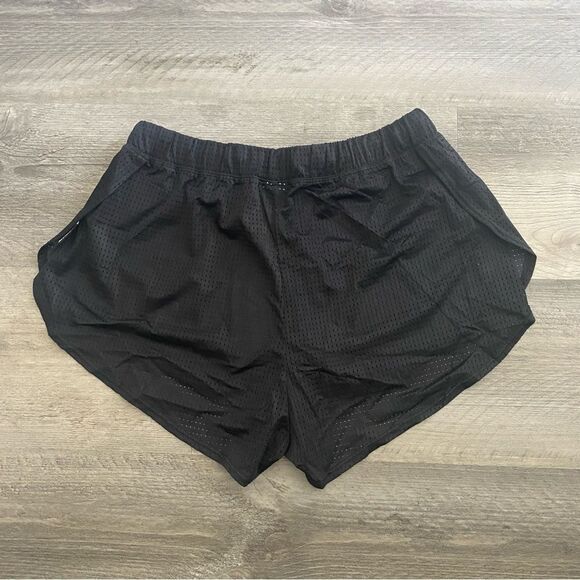 Alphalete Margo Mesh Shorts Black Small NEW Gym Workout - Picture 6 of 13